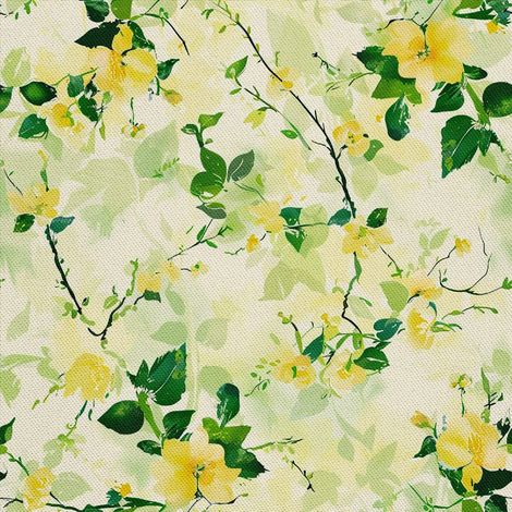 Tela decorativa para exteriores Oxford - Motivo primaveral I DX7132 (1/5)