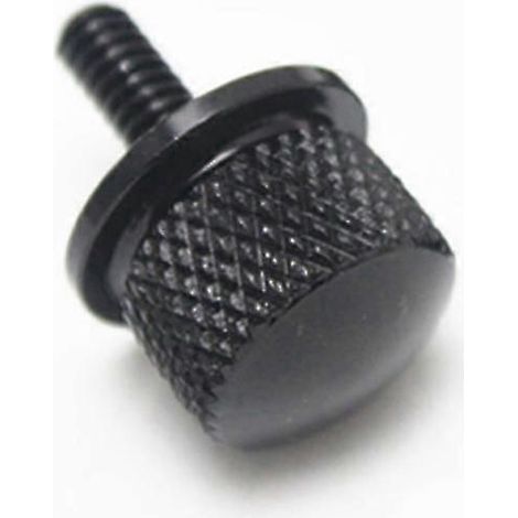 8x1/4" CNC-Sitzbefestigungsschrauben mit schwarzer Kappe für Dyna Sportster (1/5)