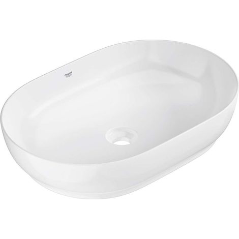 Grohe Essence - Vasque, 60x40 cm, sans trop-plein, sans trou pour robinetterie, blanc alpin 103563SH00 (1/5)