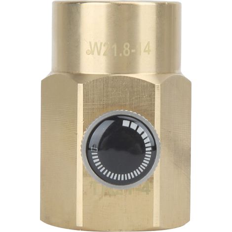 Adaptateur de valve de remplissage en laiton Mini G1-2 vers W21.8-14 pour SodaStream