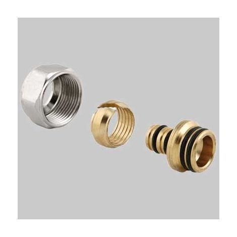 Adattatore per tubo multistrato con calotta ø16x2 mm ICMA