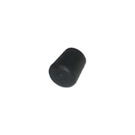 CONDY MASIDEF - 4 PUNTALI IN PVC NERI DIAMETRO MM28