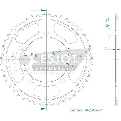 Couronne, BMW, 2018/2024 - 525 - 47 dents