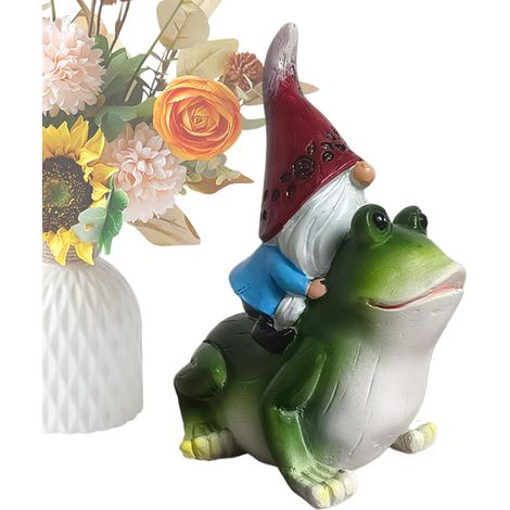 Extravagant Harz Frosch Dekoration Gartenfigur mit kreativem