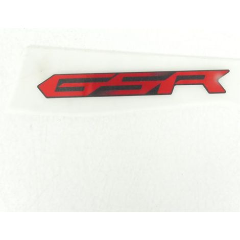 aufkleber gsr rot rechte schaufel für motorrad suzuki 750 gsr (1/2)