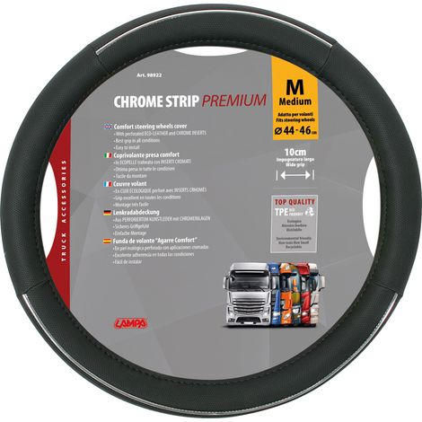 Chrome Strip, Coprivolante In Skeentex - M - D.44/46 Cm (1/2)