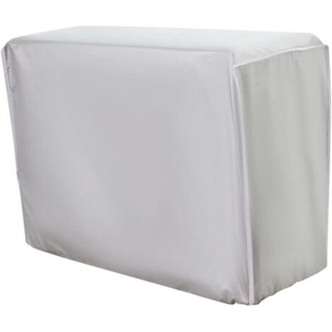Hotte De Climatisation Climatiseur Pour Fenêtres Poussière D'argent Cache-poussière Pour Climatiseur Couverture Ca Air De Fenêtre L'unité Extérieure Hiver Polyester