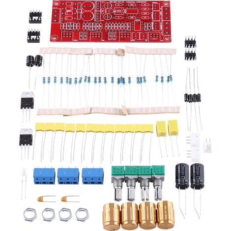 NE5532 DIY-Audio-Vorverstärker-Kit mit 12-V-Netzteil – HiFi-Vorverstärkerplatine für hohe Klangqualität (1/3)