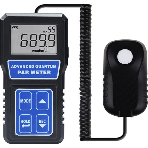 Pro Meter Quantum Meter Spectrum Light Meter 400-700 nm PPFD Meter mit 100 Gruppen Datenprotokollierung für Pflanzen (1/5)