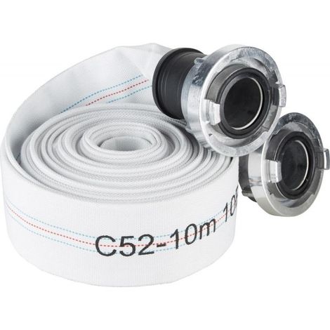 Tuyau eau refoulement avec raccord 75mm, 30m
