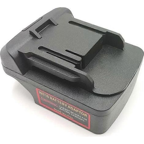 Akkuadapter für Hitachi Hikoki 18V Lithium-Elektrowerkzeuge (umrüstbar auf Akkubetrieb für Makita 18V Lithium). (1/5)
