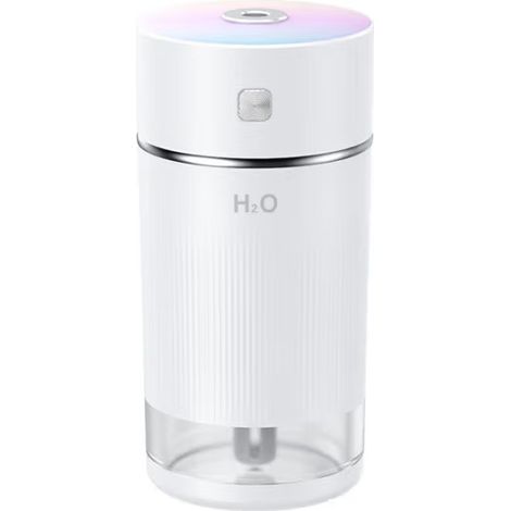 Mini Luftbefeuchter, Humidifiers, Mini Air Humidifier Raumbefeuchter Mit Bunter Cooler Nachtlichtfunktion Leise Luftbefeuchter Diffuser, Automatische Abschaltung, Für Schlafzimmer, Auto, Büro (1/5)
