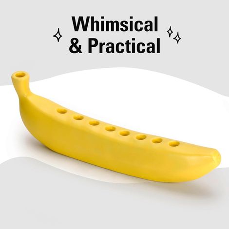 Nouveau porte-bougie portable créatif et amusant sur le thème de la banane (1/5)