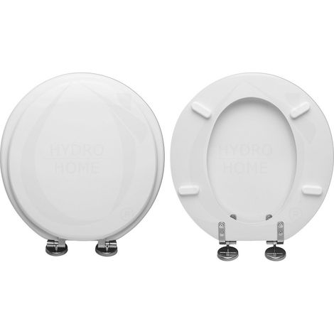 Copriwater Small Ideal Standard legno rivestito in resina poliestere Bianco i.s.