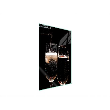 Glasschneidebrett 35x52 Wein