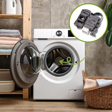 Verrou De Porte - Machine À Laver - 481010602648 - Compatible Avec Nombreux Modèles - Pièce Unique
