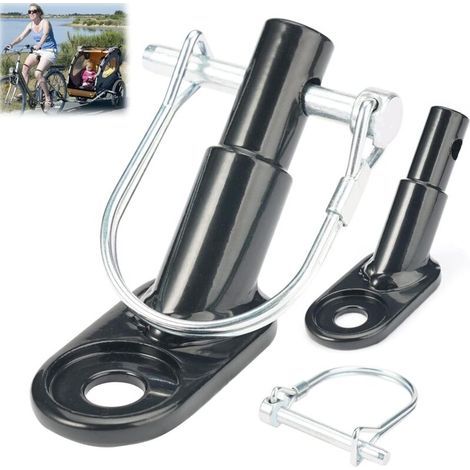 Attelage Remorque Velo,Connecteur Attache Adaptateur, Coupleur (1/4)