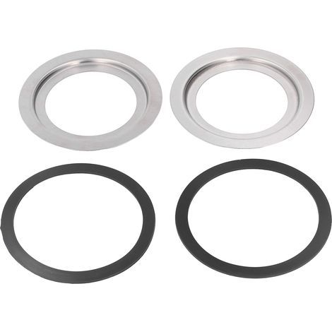 Adaptateur pour broyeur de déchets alimentaires de 140 mm, diamètre 140 à 110 mm, en acier inoxydable. (1/5)
