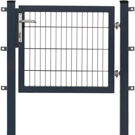 Premium DSM-Einzeltor 1000X800 mm, anthrazit