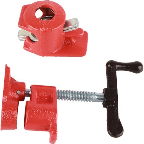 Collier de serrage pour tubes de collage de bois 1/2 po, robuste, résistant à l'usure et antidérapant, pour le travail du bois. (1/5)