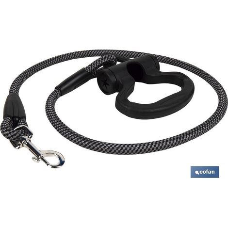 correa de cuerda de nylon con dispensador de bolsas para perros 1,2 x 120  cm (1/5)