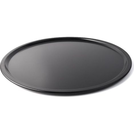 Moule à pizza en acier inoxydable, plaques rondes de cuisson en vrac, ustensiles de pâtisserie, plat de cuisson maison, 33 cm pour restaurant (1/4)
