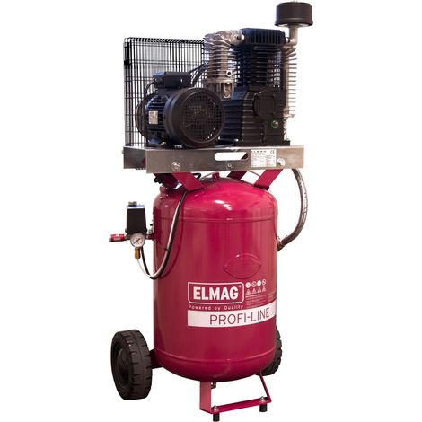 ELMAG Kompressor PROFI-LINE, PL-V 600/10/100 D (fahrbar, mit Filterregler) (1/5)