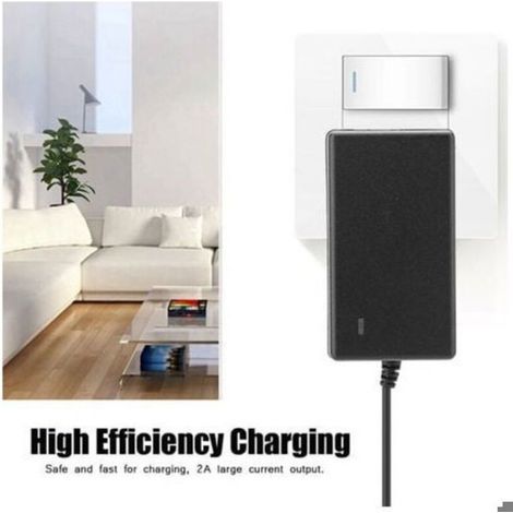 Alimentation de charge - - - Prise UE - AC 100-240 V - DC 21 V 2 A (1/4)