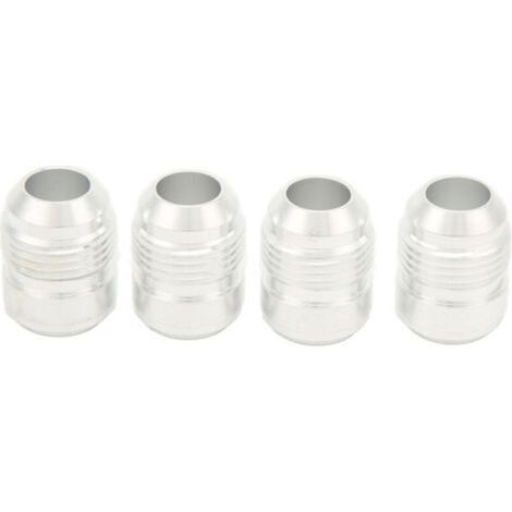 4 pièces 10AN soudure sur raccord de bonde 3/4in filetage en alliage d'aluminium mle adaptateur d'extrémité de tuyau (1/5)