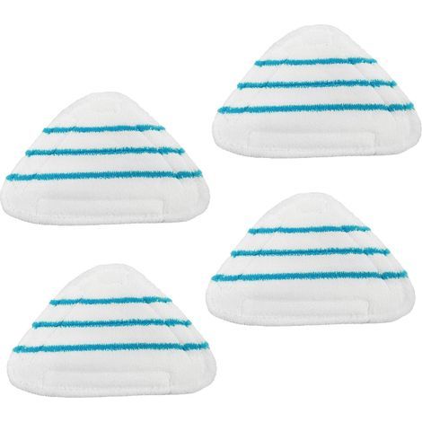 panni in microfibra per mocio a vapore Silvercrest, accessorio universale, design triangolare, lavabili in lavatrice. (1/5)