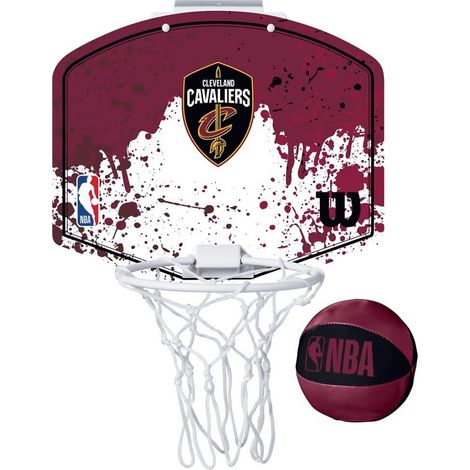SET MINICANASTA WILSON NBA TEAM MINI HOOP CAVALIERS