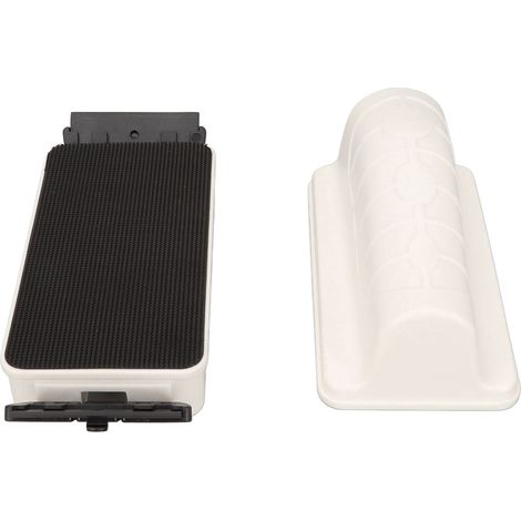 Brosse magnétique flottante pour aquarium, grattoir pour vitres et élimination des algues, blanc (1/5)