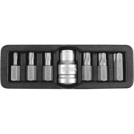 Spezial-Bit-Set Spline T25–T55 7-tlg.