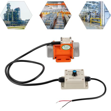 12V 30W Vibrationsmotor Rüttelmotor Asynchronous 3Phase Vibrator Motor 4000U/min
