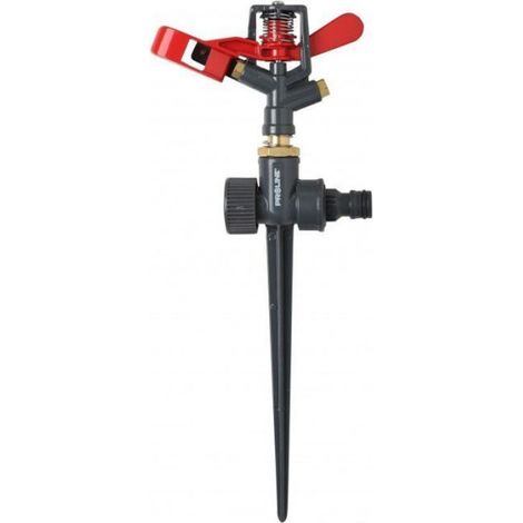 Arroseur Pulsé - Arroseur Rotatif en Métal pour Jardin Extérieur - 1 Pièce