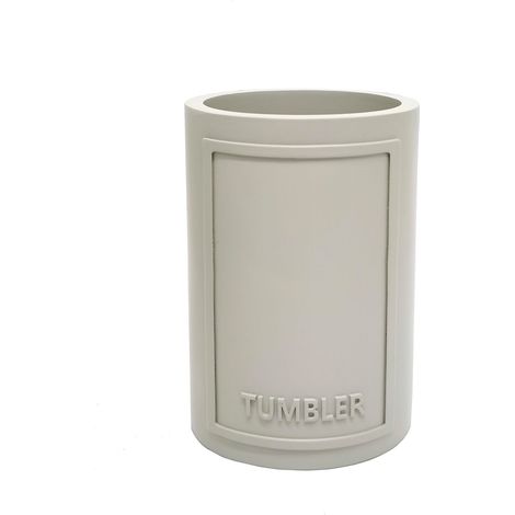BATHSTAGE 67984 B-AQUA Vaso Gris - ref: BS-67984 (1/2)