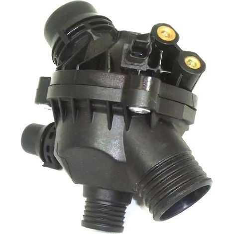 Pièces de moteur automobile compatibles avec E60, E65, E90, 335i, 535i et 128i, ensemble de boîtier de thermostat 11537544788. (1/5)