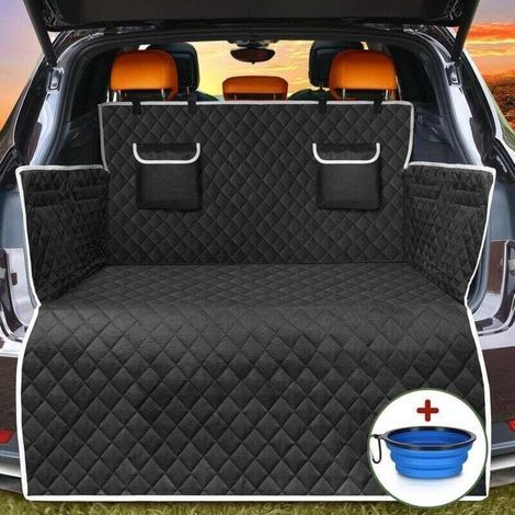 Housse de protection de coffre de voiture pour voiture universelle et , XU,tapis de coffre de chien SUV Housse de voiture imperméable et antidérapante - KZQ (1/4)