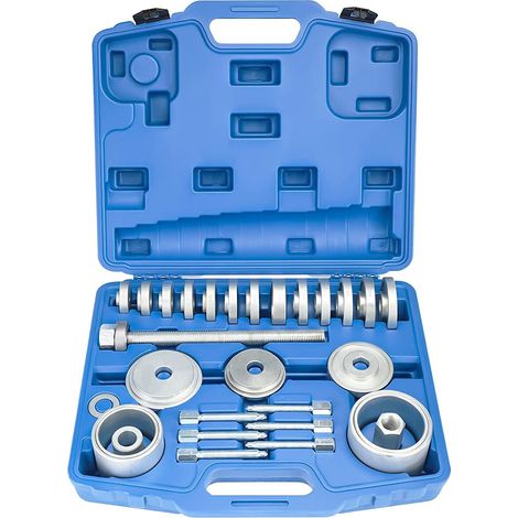 Extractor e instalador de rodamientos y cojinetes de ruedas universal 50-83,4 mm, 31 piezas (1/5)