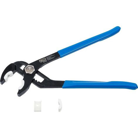 BGS TECHNIC PRO+ PINCE POUR POMPE À EAU AVEC PROTECTION EN PLASTIQUE DES MÂCHOIRES 250 MM