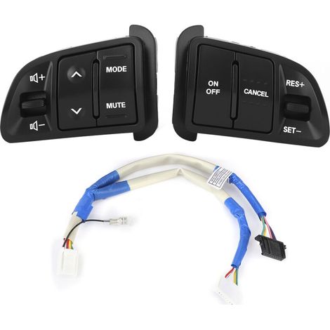 Boutons de commande au volant, régulateur de vitesse, interrupteur de Volume multimédia adapté pour Kia Sportage SL 2010 – 2015 (1/5)