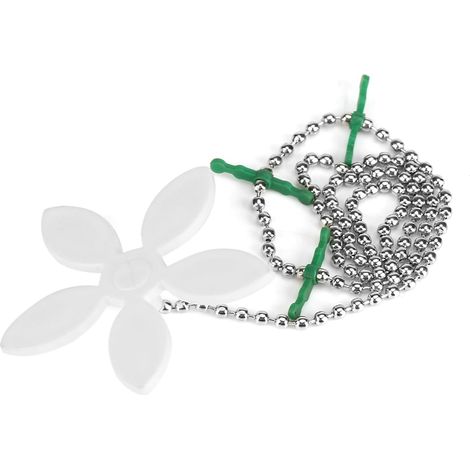 Hair Catcher Drain de Douche, Forme de Fleur Pratique Drain de Douche Évier Remover Filtre à Cheveux Chaîne Crochet pour Salle de Bains, Cuisine (1/5)