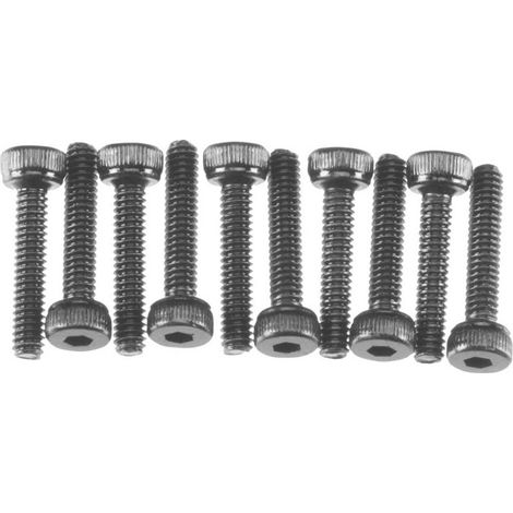 Cap Head M2x10mm Black Oxide (10)