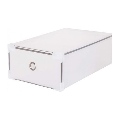 Caja para zapatos con cajón extraíble 31×20,5x11 cm
