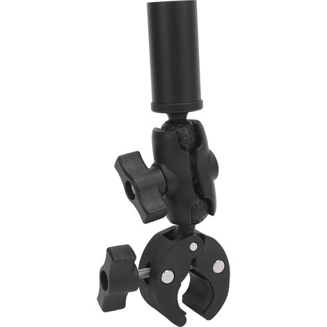 Support de fixation et adaptateur pour mini antenne parabolique, en alliage d'aluminium, angle réglable, pour voiture, camping-car, échelle ou poteau. (1/5)