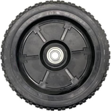 Roues pour tondeuse à gazon poussée, 4 roues avant et arrière pour tondeuse autopropulsée de 17,8 cm/20,3 cm/25,4 cm (1/5)