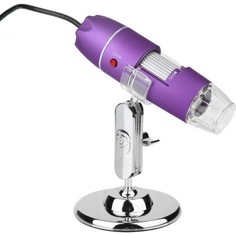 Microscope numérique USB endoscope détecteur de peau et cuir chevelu analyse follicules pileux grossissement 50X à 500X (1/5)