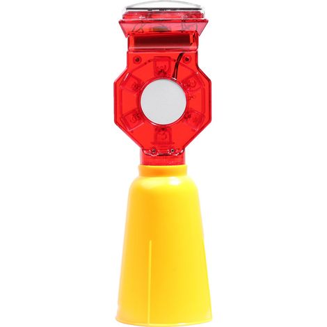 Lumière stroboscopique solaire, cône de circulation, clignotant, lampe de barrage routier, étanche, marche/arrêt automatique, pour la sécurité routière, les chantiers de Construction