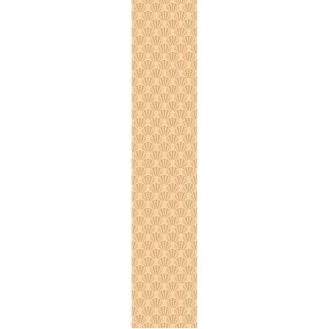 Papier Peint Intissé Pré-encollé Rouleau Wallpaper Scandinave Art Déco Beige Arches Adhésif Décorative - 1 Roule de H300 x L60 cm (1/4)
