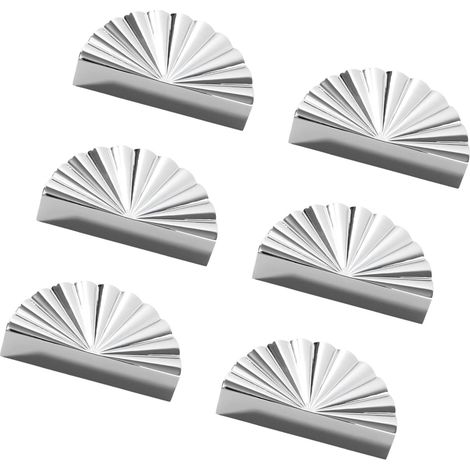 Lot de 6 poignées meuble dorées, élégantes tiroir, style (1/5)